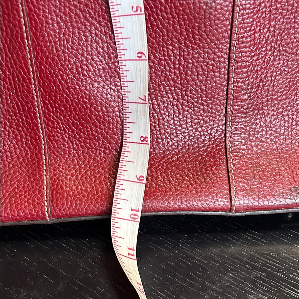 Dooney & Bourke Deep Red Tote - Picture 13 of 14